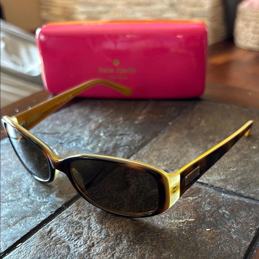 Kate Spade Brown and Pink Sunglasses with Chic Design